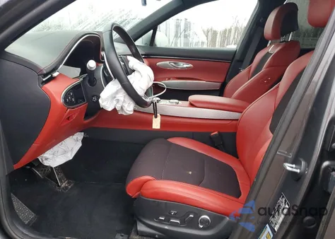 2023 Genesis Gv70 2.5T Standard из США, поврежденный, VIN KMUMADTB4PU104123